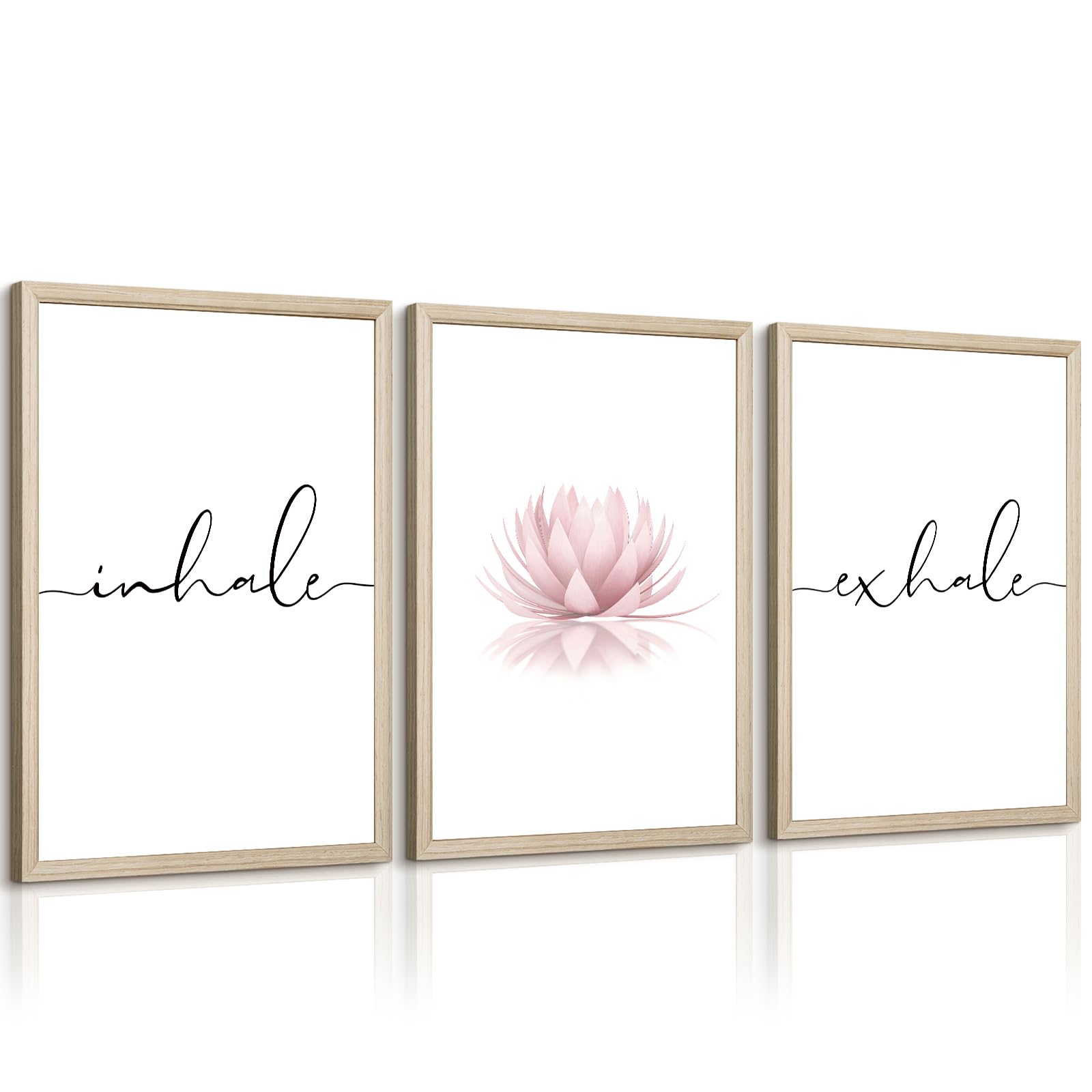 Scandinavian Folk Wall Art Nodic Flower Canvas Wall Decor Norwegian Wall Art Poster Swedish Antique Wall Decor Pictures Floral Bird Prints Vintage Poster for Home Kitchen 16x24x3 Inch Ready to Hang