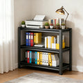 5-Tier Metal Bookshelf,Tall Book Shelf & Tall Printer Stand,36" W x 71" H Industrial Heavy Duty Metal Bookcase for Office, Home, Living Room - Adjustable Storage Rack, Easy Assembly, Black