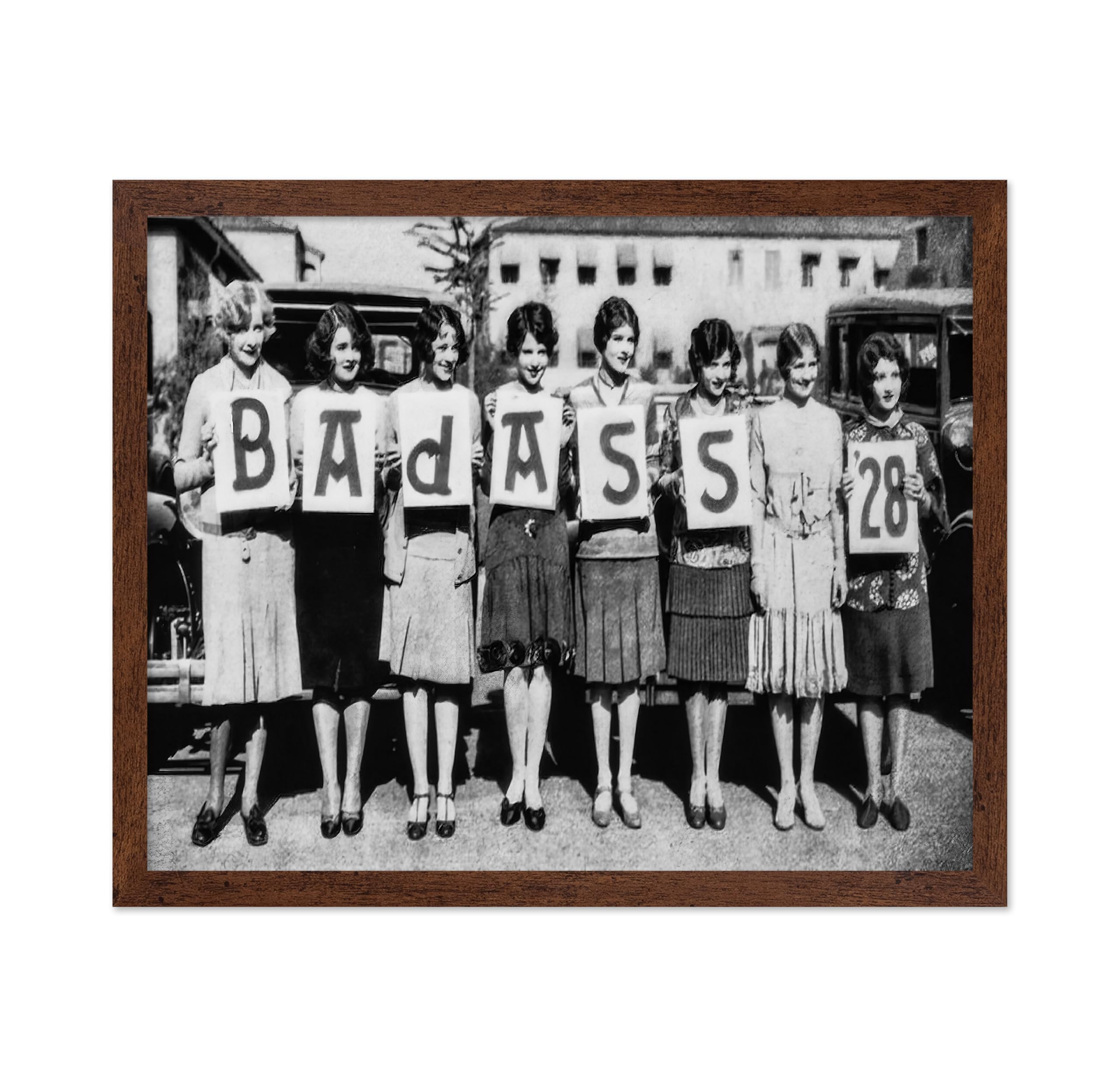 Poster Master Vintage Photograph Poster - Retro Funny Print - Gift for Artist, Friend - Play Golf Free, While Having Your Suit Pressed, Men - Wall Decor for Home, Office, 16x20 Beige Framed