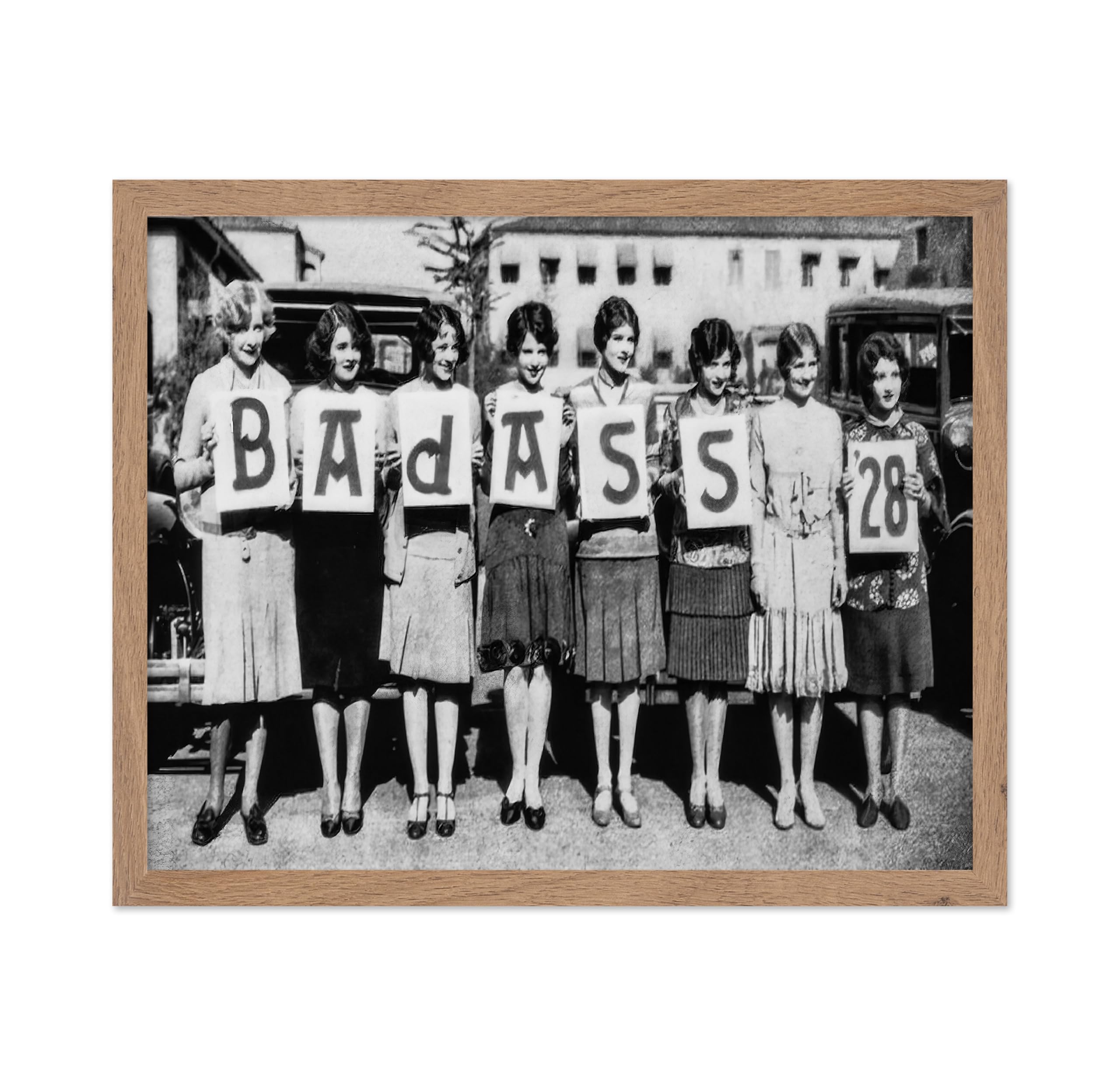 Poster Master Vintage Photograph Poster - Retro Funny Print - Gift for Artist, Friend - Play Golf Free, While Having Your Suit Pressed, Men - Wall Decor for Home, Office, 16x20 Beige Framed