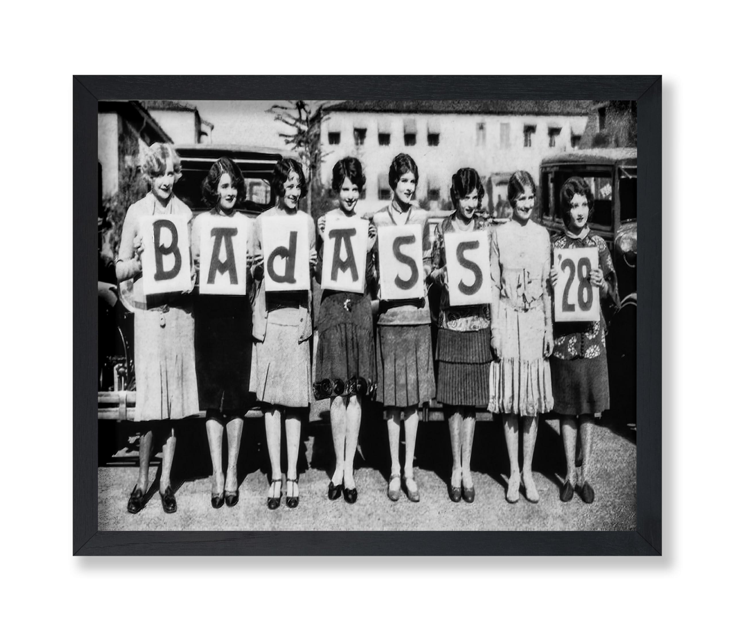 Poster Master Vintage Photograph Poster - Retro Funny Print - Gift for Artist, Friend - Play Golf Free, While Having Your Suit Pressed, Men - Wall Decor for Home, Office, 16x20 Beige Framed
